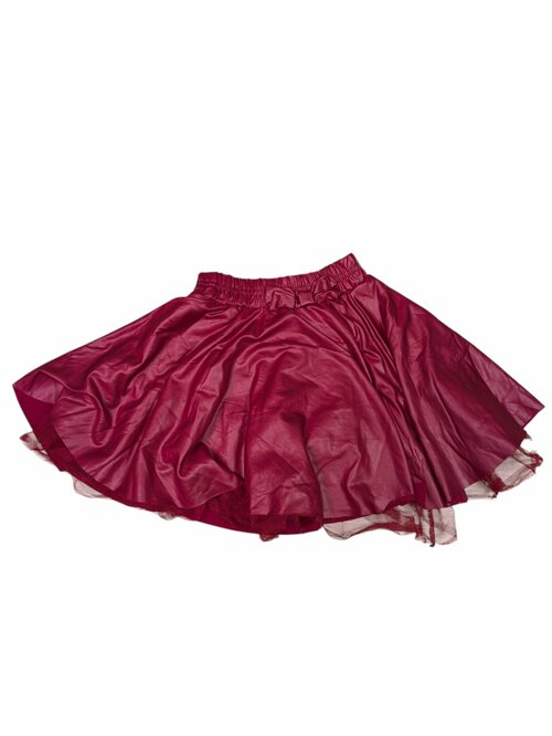 červená sukně s mašličkou pro holky secondhand HOLI Kids Fashion